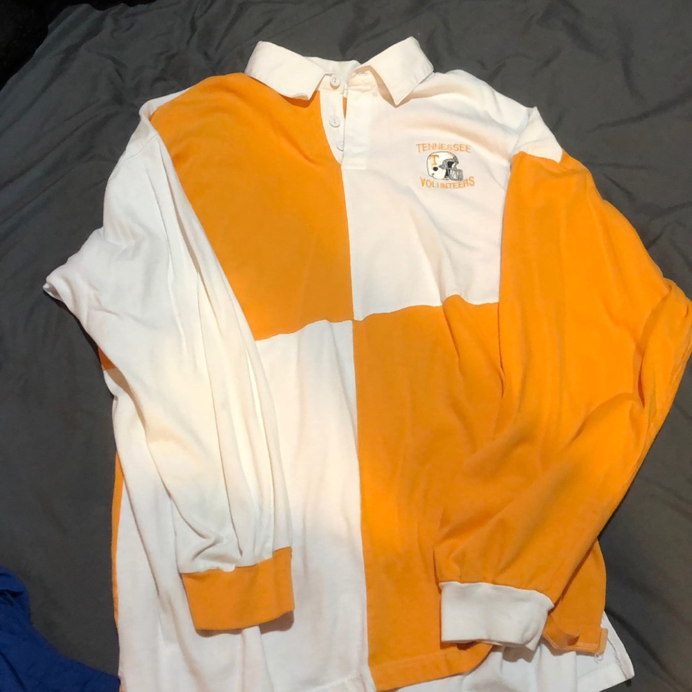 Vintage Tennessee Volunteers long sleeve polo XL